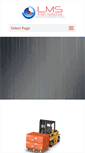 Mobile Screenshot of lmsinternational.com